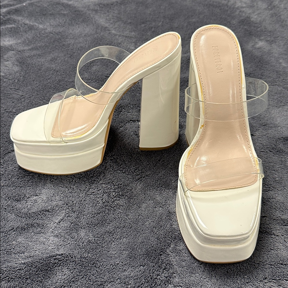 Forever 21 Block Heel Sandals size 5.5